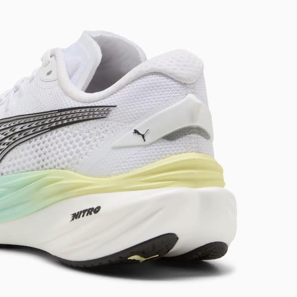 Tenis de running Mujer Deviate NITRO 3, PUMA White-Mint Melt, extralarge