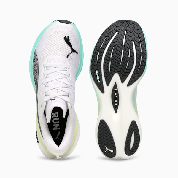 Deviate NITRO™ 3 Women's Running Shoes, PUMA White-Mint Melt, extralarge-IND