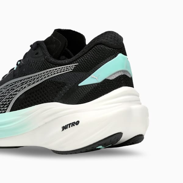 Deviate NITRO™ 3 Women's Running Shoes, PUMA Black-Mint Melt, extralarge-IND