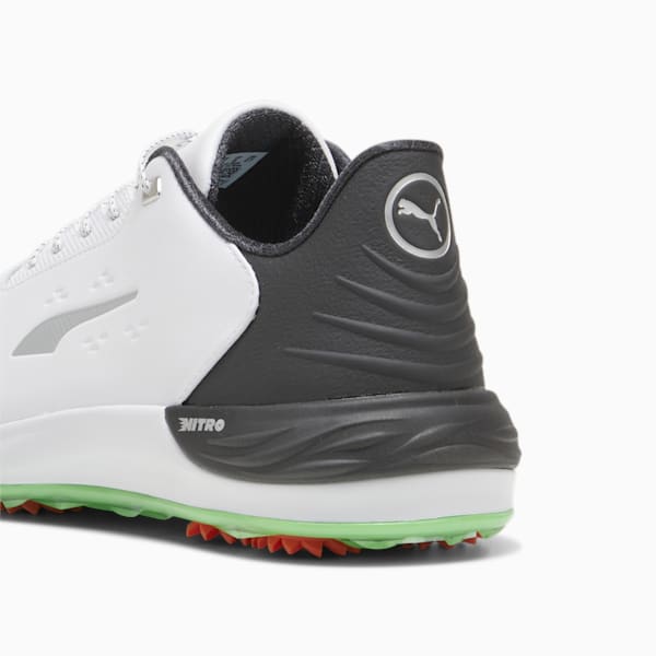 Phantomcat NITRO™+ Men's Golf Shoes, PUMA White-PUMA Black-Fluro Green Pes, extralarge