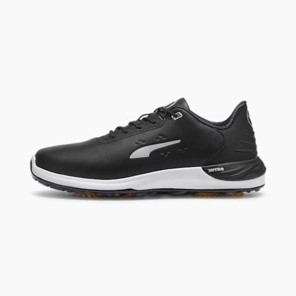 Phantomcat NITRO™+ Men's Golf Shoes, PUMA Black-PUMA Silver-Yellow Sizzle, extralarge