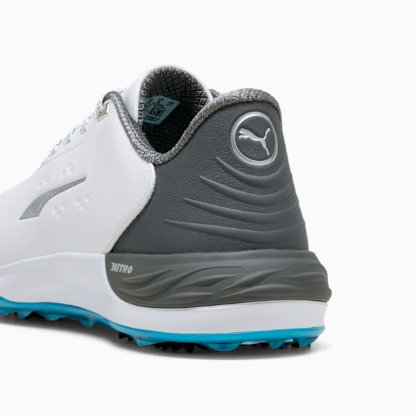 Phantomcat NITRO™+ Men's Golf Shoes, PUMA White-Slate Sky-Speed Blue, extralarge-GBR