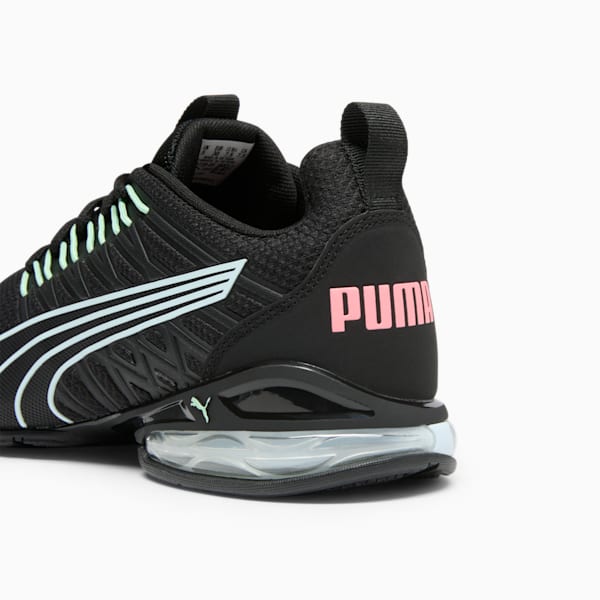 Tenis de running para mujer Voltaic Evo, PUMA Black-Passionfruit, extralarge