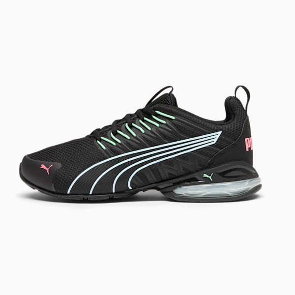 Tenis de running para mujer Voltaic Evo, PUMA Black-Passionfruit, extralarge