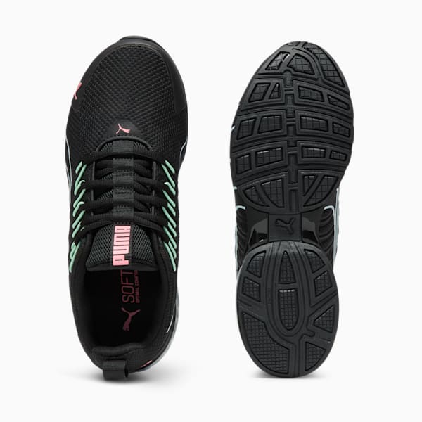 Tenis de running para mujer Voltaic Evo, PUMA Black-Passionfruit, extralarge
