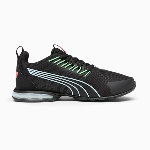 Tenis de running para mujer Voltaic Evo, PUMA Black-Passionfruit, extralarge