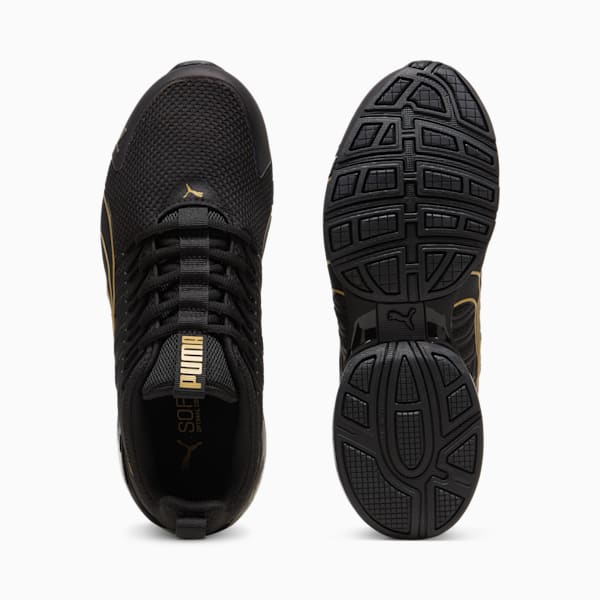 Chaussures de course à pied Voltaic Evo Femme, PUMA Black-PUMA Gold, extralarge
