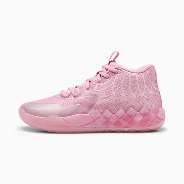 Chaussures de basketball PUMA x LAMELO BALL MB.01 IRIDESCENT, hommes, Lilac Chiffon-Light Aqua, extralarge