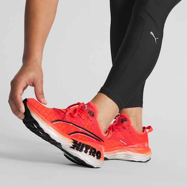 Tenis para correr ForeverRun NITRO para mujer, Cherry Tomato-PUMA Black, extralarge