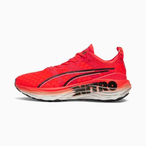 Tenis para correr ForeverRun NITRO para mujer, Cherry Tomato-PUMA Black, extralarge