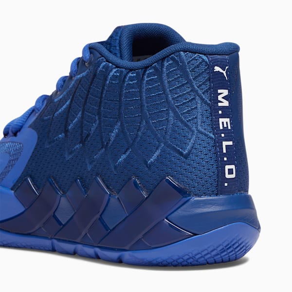 PUMA x LAMELO BALL MB.01 Team Men's Basketball Shoes, Blazing Blue-Royal Sapphire-Blue Glimmer-PUMA White, extralarge