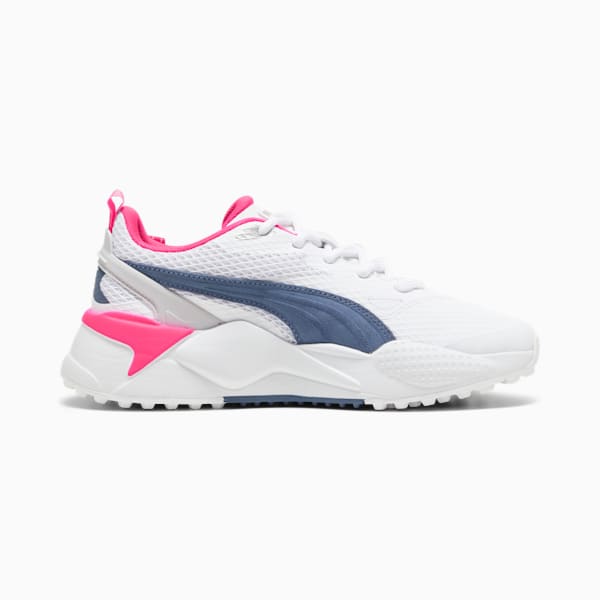 ウィメンズ ゴルフ GS-X エフェクト スパイクレス シューズ, PUMA White-Inky Blue-Ravish, extralarge-JPN