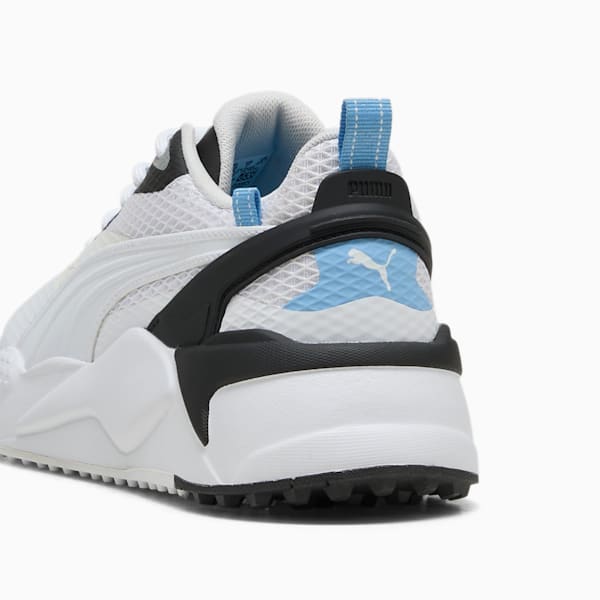 ウィメンズ ゴルフ GS-X エフェクト スパイクレス シューズ, PUMA White-Warm White-Team Light Blue, extralarge-JPN