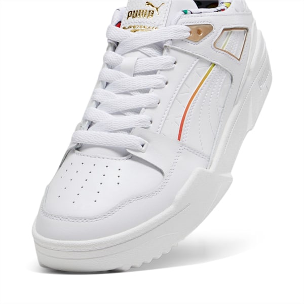 メンズ ゴルフ PUMA x ARNOLD PALMER スリップストリーム スパイクレスシューズ, PUMA White-Speed Yellow, extralarge-JPN