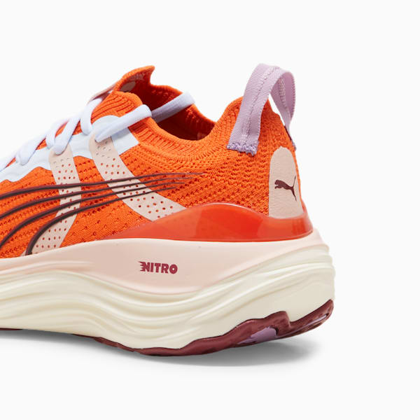 Tenis de running para mujer PUMA x lemlem ForeverRun NITRO™, Cayenne Pepper-Rose Quartz-Icy Blue, extralarge