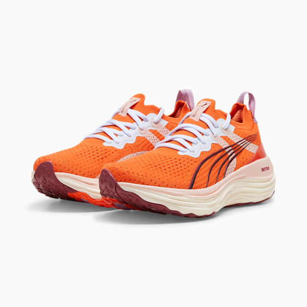 PUMA x lemlem ForeverRun NITRO™ Women's Running Shoes, Cayenne Pepper-Rose Quartz-Icy Blue, extralarge