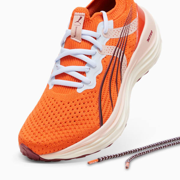 PUMA x lemlem ForeverRun NITRO™ Women's Running Shoes, Cayenne Pepper-Rose Quartz-Icy Blue, extralarge