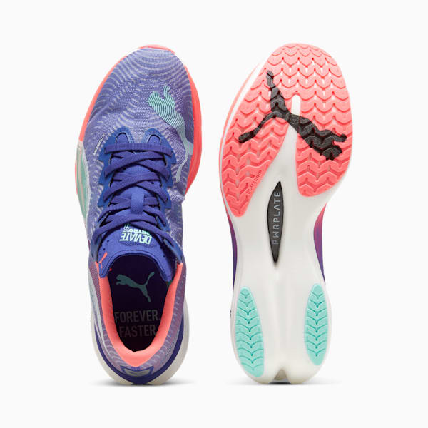 Tenis de running para hombre Deviate NITRO™ Elite 3, Lapis Lazuli-Sunset Glow-Electric Peppermint, extralarge