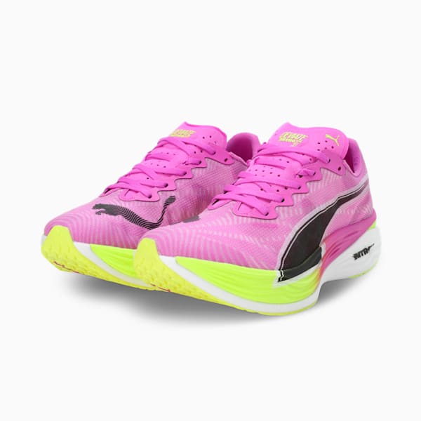 Deviate NITRO™ Elite 3 Men's Running Shoes, Pure Magenta-Yellow Alert, extralarge-IND