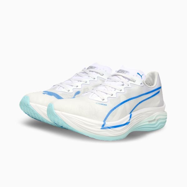 Deviate NITRO™ Elite 3 Men's Running Shoes, PUMA White-Speed Blue, extralarge-IND