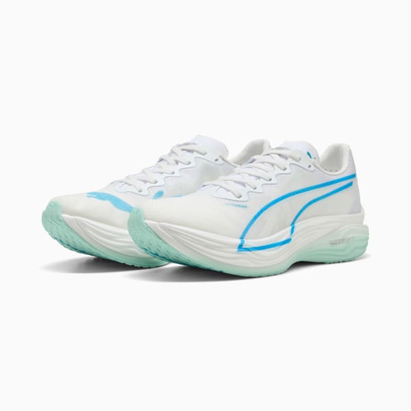 Deviate NITRO™ Elite 3 Men's Running Shoes, PUMA White-Speed Blue, extralarge