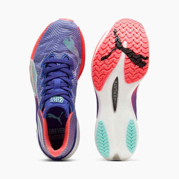 Deviate NITRO™ Elite 3 Running Shoes Women, Lapis Lazuli-Sunset Glow-Electric Peppermint, extralarge-GBR