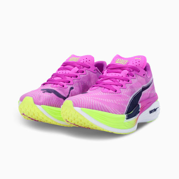 Deviate NITRO™ Elite 3 Women's Running Shoes, Pure Magenta-Yellow Alert, extralarge-IND