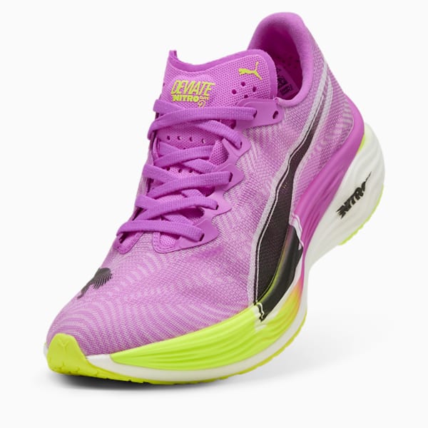 Tenis de running para mujer Deviate NITRO™ Elite 3, Pure Magenta-Yellow Alert, extralarge