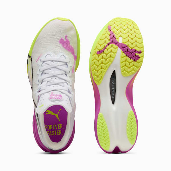 Tenis de running para mujer Deviate NITRO Elite 3, PUMA White-Pure Magenta, extralarge