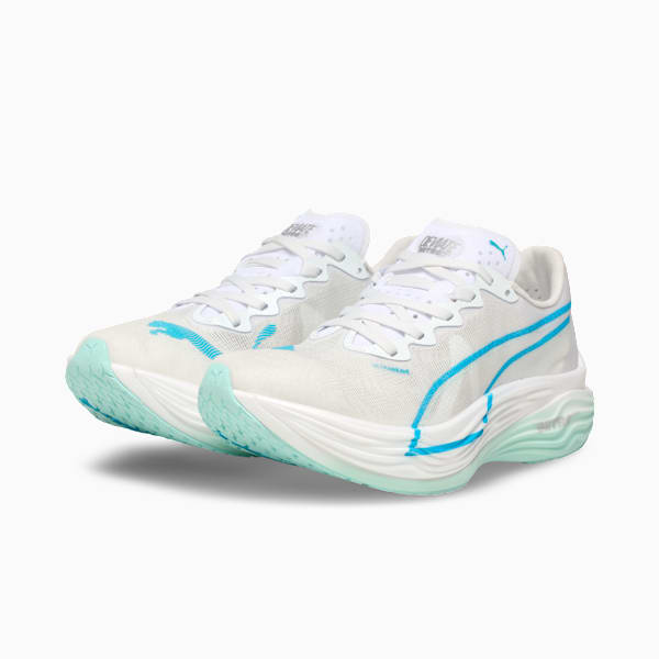 Deviate NITRO™ Elite 3 Women's Running Shoes, PUMA White-Speed Blue, extralarge-IND