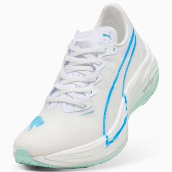 Deviate NITRO™ Elite 3 Women's Running Shoes, PUMA White-Speed Blue, extralarge