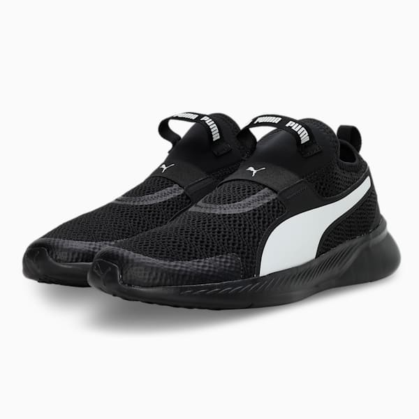 Comfort Litewalk Men's Slip On Shoes, PUMA Black-PUMA White, extralarge-IND