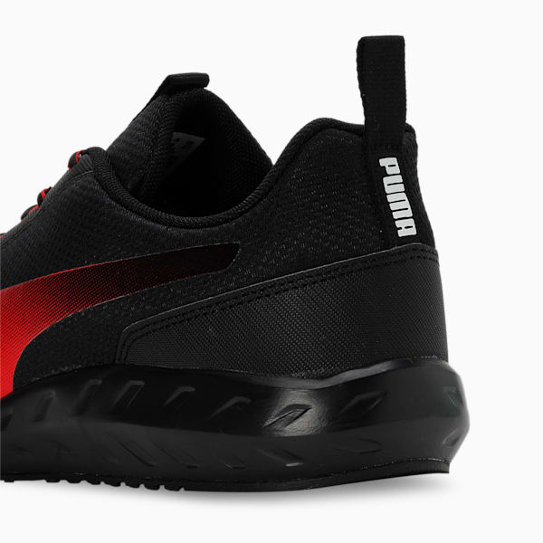 PUMA Flaze Men's Running Shoes, PUMA Black-PUMA White-PUMA Red, extralarge-IND