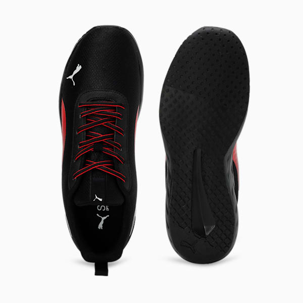 PUMA Flaze Men's Running Shoes, PUMA Black-PUMA White-PUMA Red, extralarge-IND