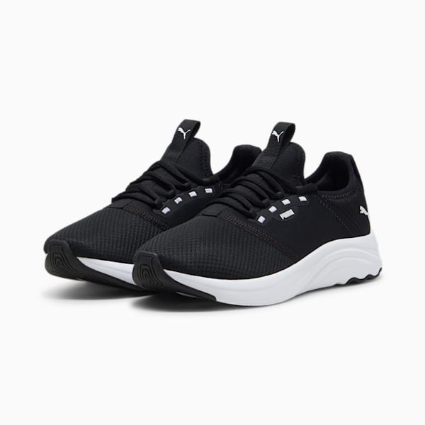 SOFTRIDE Aria Women's Running Shoes, PUMA Black-PUMA White, extralarge-IND