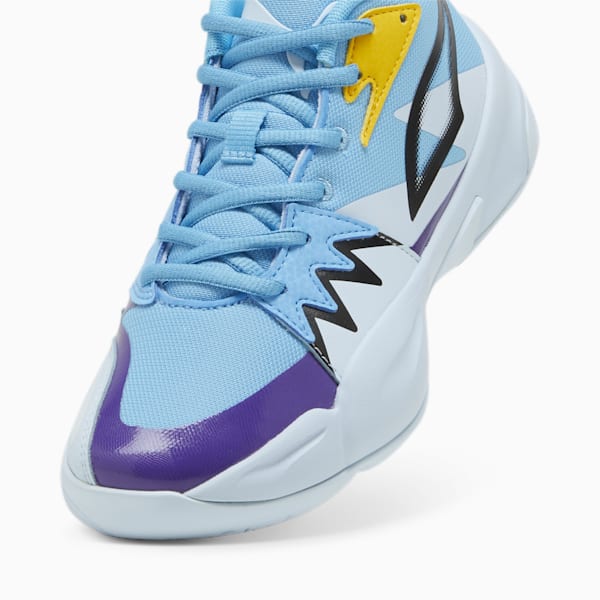 Genetics Youth Basketball Shoes, Luminous Blue-Icy Blue, extralarge-IND