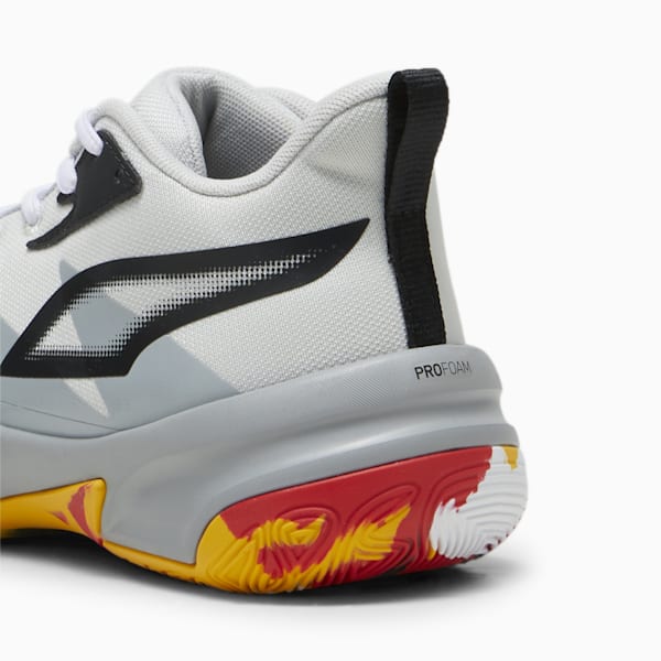 Genetics Youth Basketball Shoes, Glacial Gray-Cool Mid Gray, extralarge-AUS