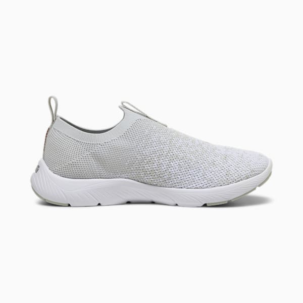 Tenis mujer running Softride Remi Knit, Ash Gray-PUMA White-Rose Gold, extralarge