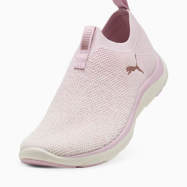 Tenis mujer running Softride Remi Knit, Rose Mauve-Warm White-Rose Gold, extralarge