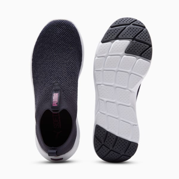 Softride Remi Slip-On Knit Women's Running Shoe, New Navy-PUMA Navy-Magenta Gleam, extralarge