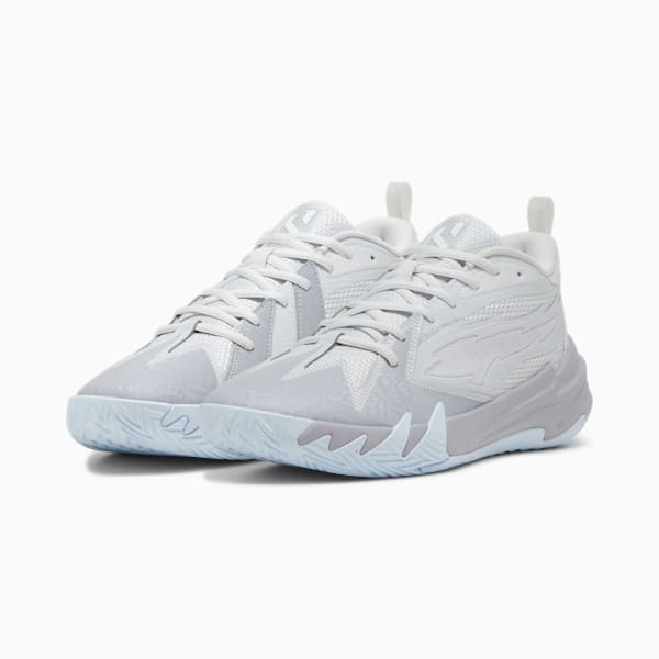 Scoot Zeros Grey Frost Men's Basketball Shoes, Silver Mist-Gray Fog, extralarge