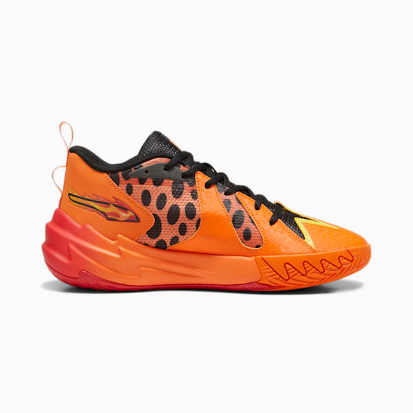 PUMA HOOPS x CHEETOS® Scoot Zeros Men's Basketball Shoes, For All Time Red-Rickie Orange-Yellow Blaze-PUMA Black, extralarge