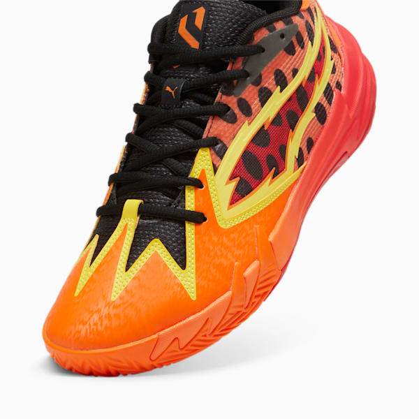 PUMA HOOPS x CHEETOS® Scoot Zeros Men's Basketball Shoes, For All Time Red-Rickie Orange-Yellow Blaze-PUMA Black, extralarge