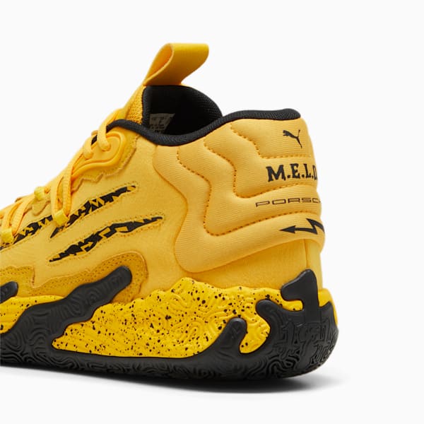 Mb Men's Black And Yellow Basketball Shoes