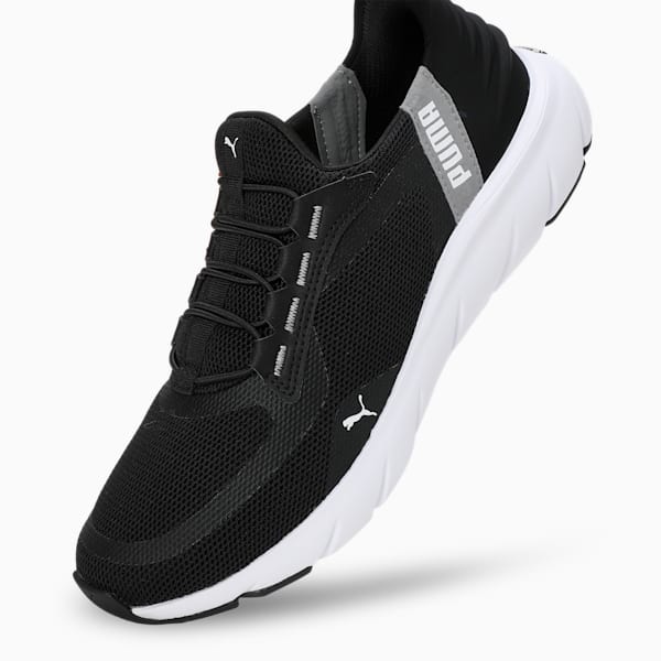 Softride FlexLace Ease In Unisex Running Shoes, PUMA Black-Stormy Slate-PUMA White, extralarge-IND