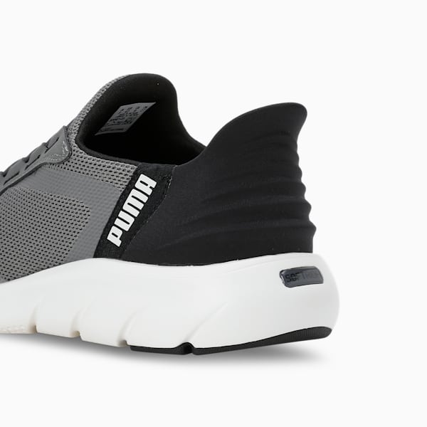 Softride FlexLace Ease In Running Shoes, Flat Medium Gray-Flat Dark Gray-Warm White, extralarge-IND