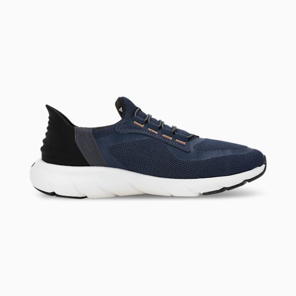 Softride FlexLace Ease In Running Shoes, Club Navy-PUMA Black-Caramel Latte, extralarge-IND