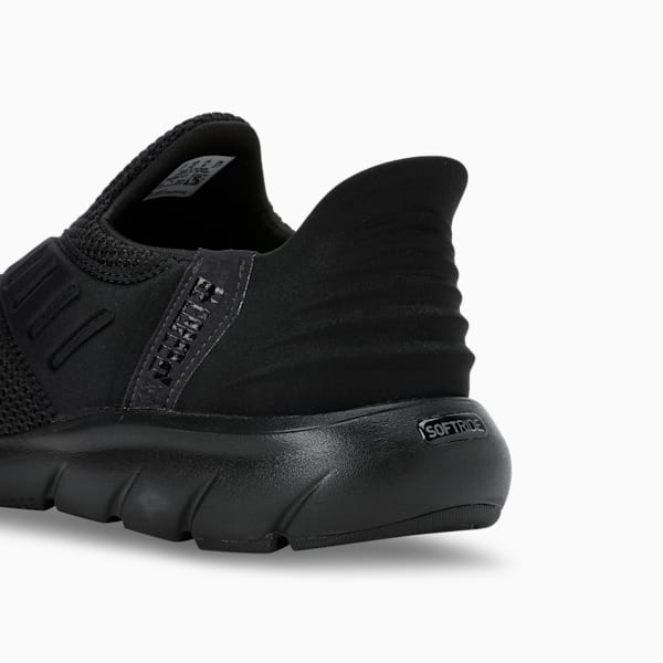 Softride Flex Ease In Slip-On Shoes, PUMA Black-Flat Dark Gray, extralarge-IND