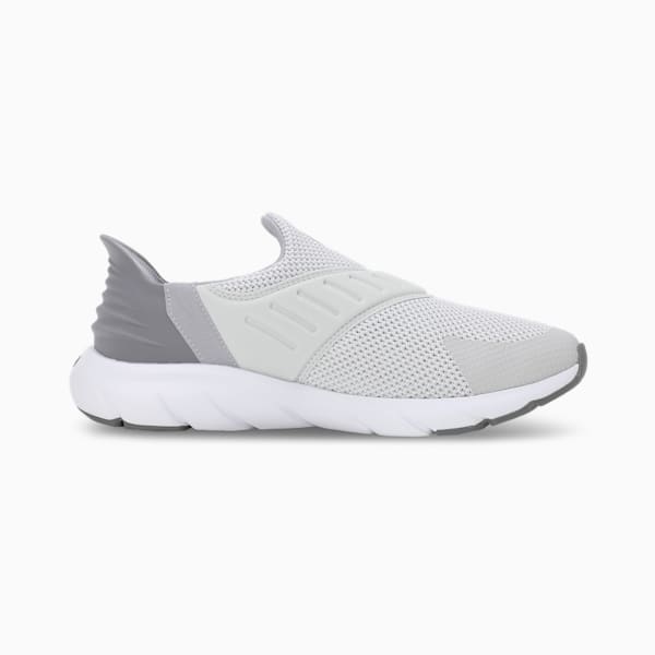Softride Flex Ease In Unisex Slip-On Shoes, Glacial Gray-Cast Iron-Gray Fog, extralarge-IND