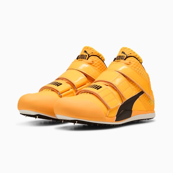 メンズ ランクラブ エヴォスピード ジャベリン エリート 2.0 陸上スパイク, Sun Stream-PUMA Black-PUMA White, extralarge-JPN
